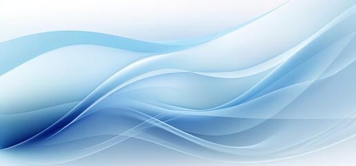 Obraz premium abstract light blue white blurring wavy background
