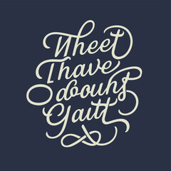 Elegant and flowing script fonts for romantic phrases, illustration