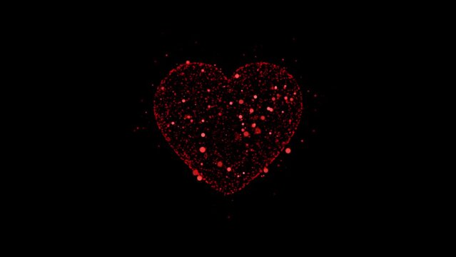 valetine's day animation love background Valentine's background with hearts romantic background hearts animation Looped animation animations HD 4K