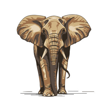 elephant vector illustration