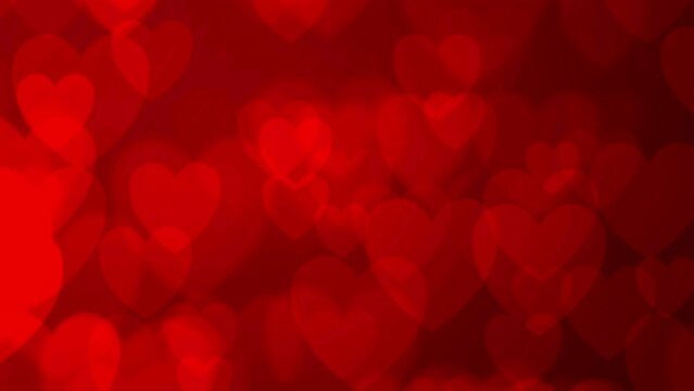 Animation heart wallpaper. Bursts shiny hearts flying on a black background. love animation, shiny and glitter hearts, glowing Hearts Background