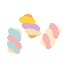 Tasty Twisted Marshmallow colorful