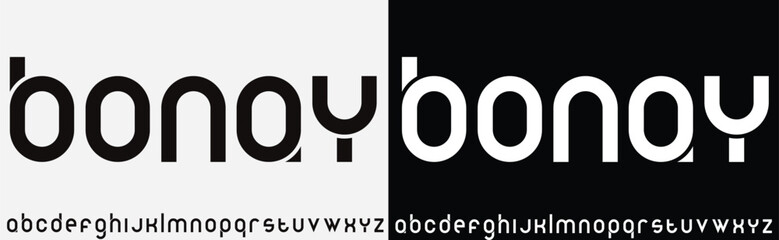 luxury modern font alphabetical vector set - obrazy, fototapety, plakaty