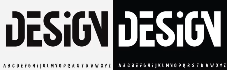 Poster Modern Bold Font. Regular Italic Number Typography urban style alphabet fonts for fashion, sport, technology, digital, movie, logo design, vector illustration © ali
