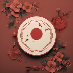 chinese new year template instagram