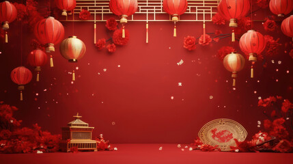 Chinese New Year background.