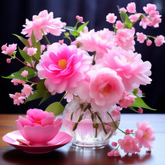 japanese--flowers--pink--sweet