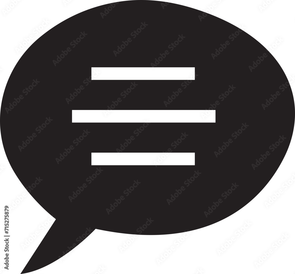 Poster chat message bubble vector illustration. communication icon. talk bubble, dialog. web icon. online c