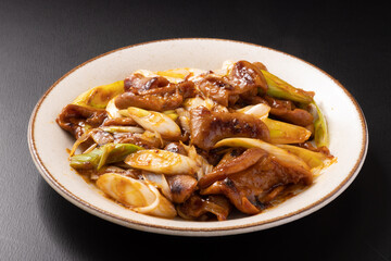 ねぎホルモン焼き（こてっちゃん）