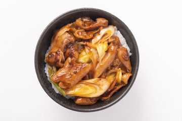 ねぎホルモン丼（こてっちゃん）