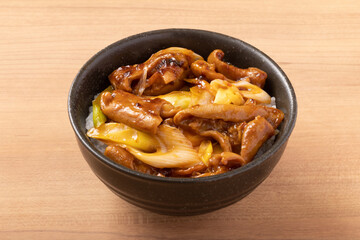 ねぎホルモン丼（こてっちゃん）