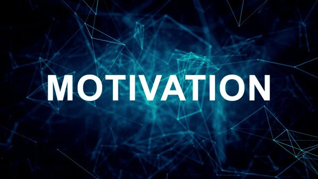 Animated futuristic texts about Personal Development Work, Self-growth and motivation services