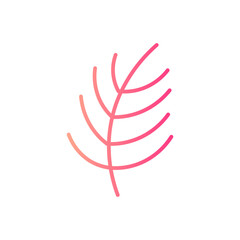 christmas tree gradient icon