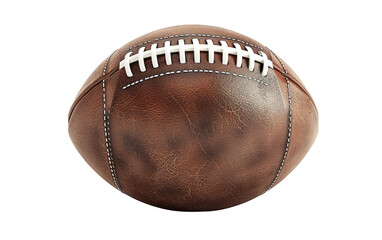 American Football Isolation on a transparent background