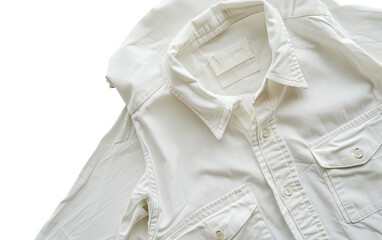 Pockets Shirt on White on a transparent background