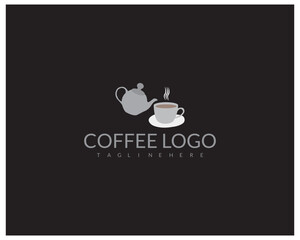 Coffee label , Coffee badge , Coffee logo design template