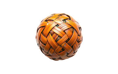 Sepak Takraw Ball on a transparent background