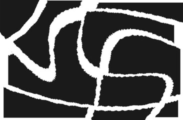 Set of torn papers frame, jagged edges. Ripped paper strips collection. Torn papers texture, vector illustration