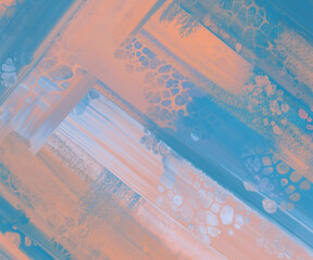 Abstract Blue Pink paint Background. Vector illustration design