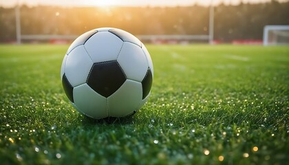 Obraz premium Ultra HD Football close up mage 
