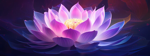 Lotus Enlightenment: A Spiral Dance of Petals
