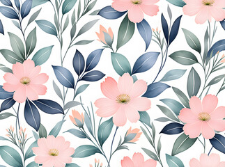 floral-pattern-with-minimalist-design-pastel-hues-dominating-seamless-for-wallpaper-use