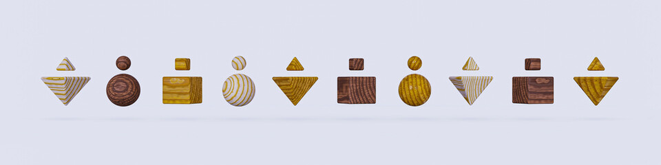 Concept of racial equality, anti-racism, diversity, stop racism, humanity, different wood textures, silhouette, diverse cultures, cultural diversity, wooden face shape, Cooperation, collaboration