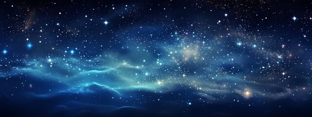 Obraz premium Selenic Cosmos: The Moon's Lustrous Galaxy