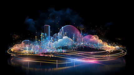 Cloud Vortex: A Portal to Digital Dimensions