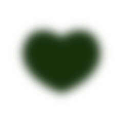 Dark Green Heart Blur Aurora Dark Green Heart Aura Dark Green Heart Dark Green Heart Blurred Png Transparency Background