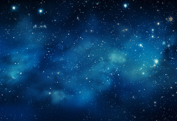 Fototapeta na wymiar blue sky background with stars and bright stars