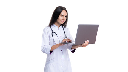 ehealth medical service. doctor work in clinic office. video call with doctor. Online doctor appointment, ehealth. consulting patient online. having online emedicine appointment. checking files