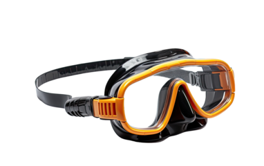 Underwater Experiences with the Versatility and Comfort of Snorkels on a White or Clear Surface PNG Transparent Background.