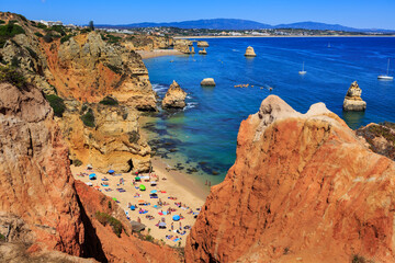 The Algarve coast