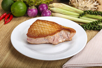 Roasted fresh delicous Tuna steak