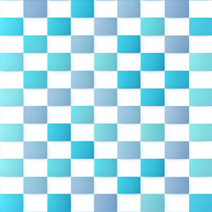 Fototapeta premium illustration-of-a-wallpaper-featuring-a-checked-pattern-consisting-of-alternating-colored-square
