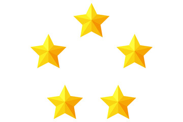 Star Rating Review Comment Sticker