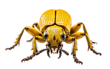 Weevil, a Small but Intriguing Insect in the World of Micro Fauna on a White or Clear Surface PNG Transparent Background.