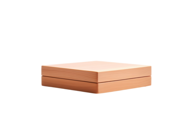 Yoga Block, Essential for Achieving Proper Alignment and Posture Precision on a White or Clear Surface PNG Transparent Background.