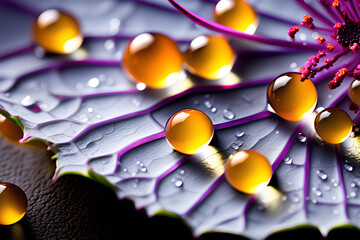 background with bubbles Generative AI