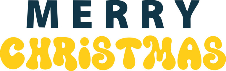 Merry Christmas Typograpy