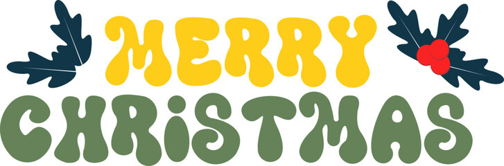 Merry Christmas Typograpy
