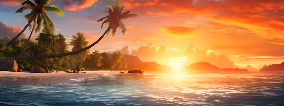 Island Overture: The Tropics' Dusk Serenade