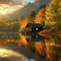 House on the lake