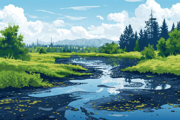 Water contamination: Chemical spills can contaminate water bodies, affecting aquatic ecosystems