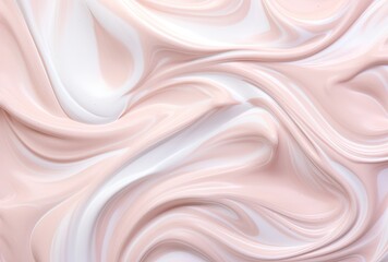A soft and luxurious pink cream texture, offering a soothing visual experience.