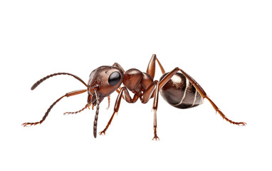 Ants Contribute to Biodiversity and Ecosystem Health on a White or Clear Surface PNG Transparent Background.