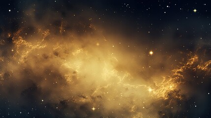 Abstract Dreamy Background Wallpaper Template of Nebula Sparkling Stars Stardust Galaxy Space Universe Astro Cosmos Milky Way Panorama Night Sky Fantasy Colorful Tone 16:9