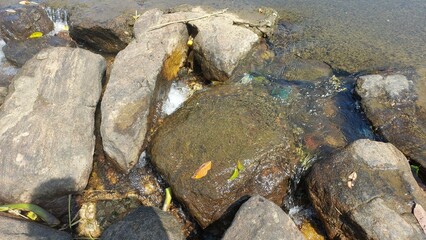 natural scenery, river, water, sunrise, nature, waterfalls, mountain, trees, hills, green