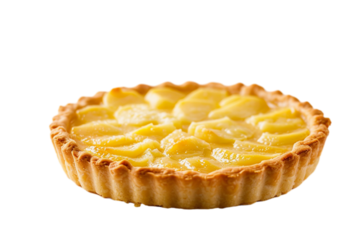 tarte cake isolated on transparent background